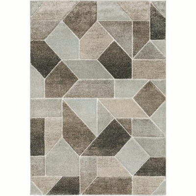 Oriental Weavers Cambria 004L2 Grey/Brown 6'7" X 9'6" Indoor Area Rug