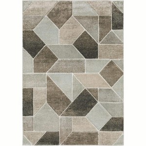 Oriental Weavers Cambria 004L2 Grey/Brown 6'7" X 9'6" Indoor Area Rug - 1 of 3