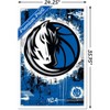 Trends International NBA Dallas Mavericks - Maximalist Logo 23 Framed Wall Poster Prints - 3 of 4