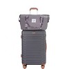 Whisen 5-Piece Set Luggage Sets ABS Lightweight Suitcase with Travel Bag, Toiletry Bag, TSA Lock and Rotating Wheels - 4 of 4