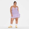 Women's Game Day Smocked Mini Skater Dress - Wild Fable™ - 2 of 3