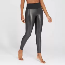 ASSETS by SPANX Women's All Over Faux Leather Leggings