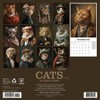 Willow Creek Press 12"x12" 2026 Cats in Hiss-tory Wall Calendar - 2 of 4
