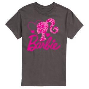 Men's - Barbie - Logo Hearts Short Sleeve Graphic T-Shirt - 1 of 4