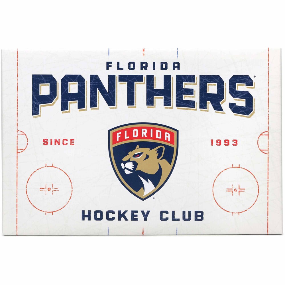 Photos - Wallpaper NHL Florida Panthers Rink Canvas