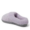Dearfoams Womens Claire Cable Knit Chenille Clog House Shoe Slipper - 2 of 4
