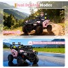 24V 2 Seater Electric UTV Car with Remote Control, 4-Wheeler Suspension, Soft Start, 3 Speeds, Led Lights, Ride on Truck Kids 3-8 Years - 3 of 4