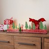 Rustic Metal Christmas Countdown with Woodland Deer Accents (Set of 2) - 3 of 4