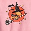 Boys' - Peanuts - Woodstock Witch Graphic Long Sleeve Fleece Sweatshirt - 2 of 4