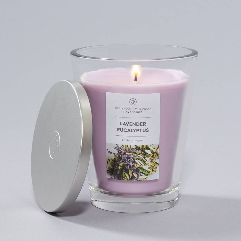 11.5oz Jar Candle Lavender Eucalyptus - Home Scents by Chesapeake Bay Candle, 6 of 9
