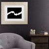 Trademark Fine Art - Jan Lykke The Profiles of two Women Matted Framed Art - 2 of 4