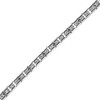 Haus of Brilliance Silver 1.0 Cttw Diamond Square Hybrid Link Tennis Bracelet - 3 of 4