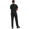 Hey Collection Mens Scrubs Set- V-Neck Scrub Top and Six Pocket Tapered Pant - 2 of 4