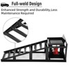Heavy Duty Hydraulic Car Ramps,5T 11,000lbs Capacity (2 Pack),Adjustable Steel Lift Ramps 11.61"-16.21",Low Profile Ramps for Trucks,Trailers,Garage - 3 of 4