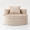 Hrinhom 44.9"W Compressed Moon Bay Sofa,No Assembly-Grey - 3 of 4