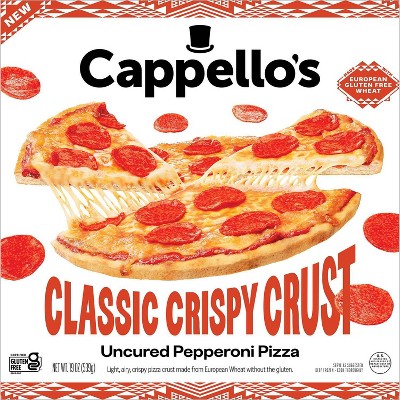 Cappello's Classic Crispy Crust Pepperoni Frozen Pizza - 19oz