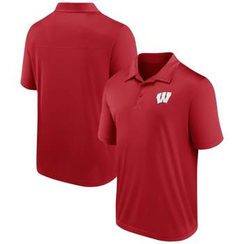 NCAA Wisconsin Badgers Men's Chase Polo T-Shirt