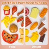 Versatile 143Pc Kitchen Play Set – Fake Food Assortment, Accessories & Storage Bag, Educational Fun for All - 4 of 4