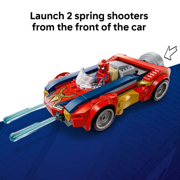 LEGO Marvel Coche de Spider-Man vs. Wolverine Venomizado 76336 3