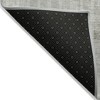 Taupe Beige And Ivory Striped Washable Indoor Outdoor Area Rug - 4 of 4