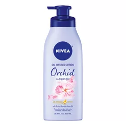 Nivea Oil Infused Body Lotion with Orchid and Argan Oil - 16.9 fl oz