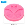 Unique Bargains Silicone Clay Template Fondant Template for Crafts Air Dry Cake 3 Pcs - 2 of 4