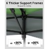 12x12 Canopy Tent, Pop Up Gazebo with Mosquito Netting, Outdoor Gazebo with 4 Sandbags - 3 of 4