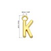 Unique Bargains Metal Bulk Elegant DIY Crafts Jewelry Making Initial Pendants 50 Pcs - 2 of 4