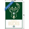 Trends International NBA Milwaukee Bucks - Logo 21 Unframed Wall Poster Prints - 3 of 4