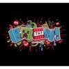 Juniors Womens Minecraft Creeper Boom Colorful T-Shirt - 2 of 4