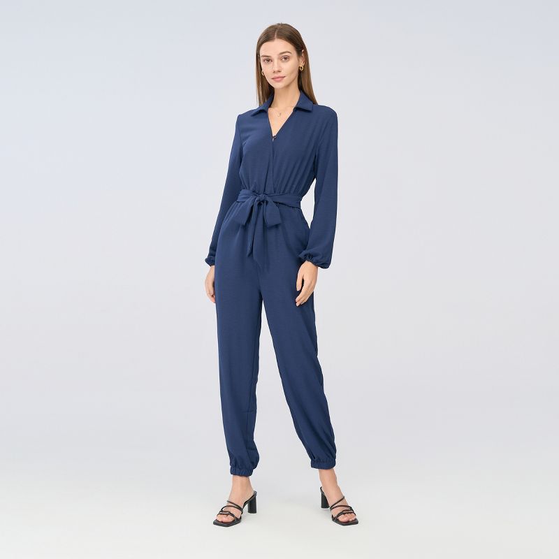 Women's Belted Jogger Jumpsuits - Cupshe, 3 of 16