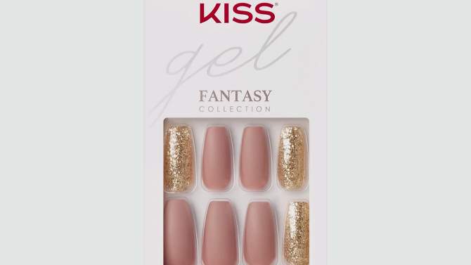 KISS Products Gel Fantasy Fake Nails - Midnight Snacks - 31ct, 2 of 9, play video