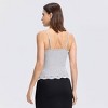 Women's Lace Trim Cami Top - A New Day™ - 2 of 4
