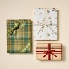 3pk Ribbon Set Green/Red/White - Hearth & Hand™ with Magnolia - 3 of 3