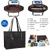 Laptop Tote Bag for Women 17 Inch, Large Teacher Tote Bag Office Work Bag Business Briefcase - 2 of 4