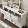 Dresser for Bedroom, 7 Drawer Dresser, Wooden Chest of Drawers with Deep Drawers, 47" Long Dressers TV Stand, Modern Dressers Organizer - 4 of 4