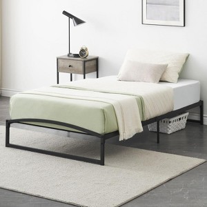 6 Inch Twin Metal Bed Frame,Heavy Duty Low Profile Twin Bed Frame,No Box Spring Needed, Easy Assembly - 1 of 4