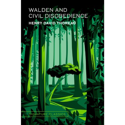 Walden and Civil Disobedience - (Signature Editions) by Henry David Thoreau