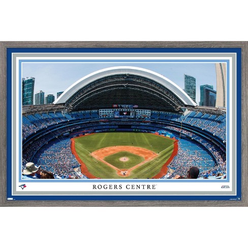 MLB Toronto Blue Jays - Logo 16 Wall Poster, 14.725 x 22.375, Framed