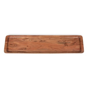 Toscana Canape 36" Acacia Wood Appetizer Serving Tray - 1 of 4
