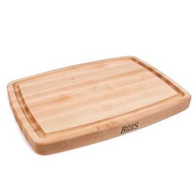 John Boos Wide Reversible Cutting/Carving Board with Juice Groove