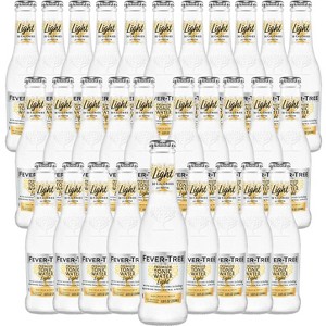 Fever Tree Light Tonic Water- Premium Quality Mixer - Refreshing Beverage for Cocktails & Mocktails 200ml Bottles - 1 of 2