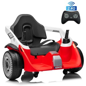 JOYRACER 24V Ride-On Bumper Car w/ Remote, 2×100W for Kids Ages 3–10, 3 Speeds, 360° Spin, High/Low Speed, EVA Tires, Horn/Bluetooth/Music/MP3 - 1 of 4