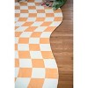 Lany Space Yellow Wavy Checkered Rug - 4 of 4
