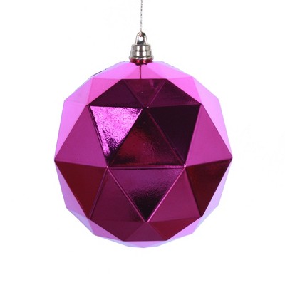 Vickerman 6" Geometric Ball Ornament