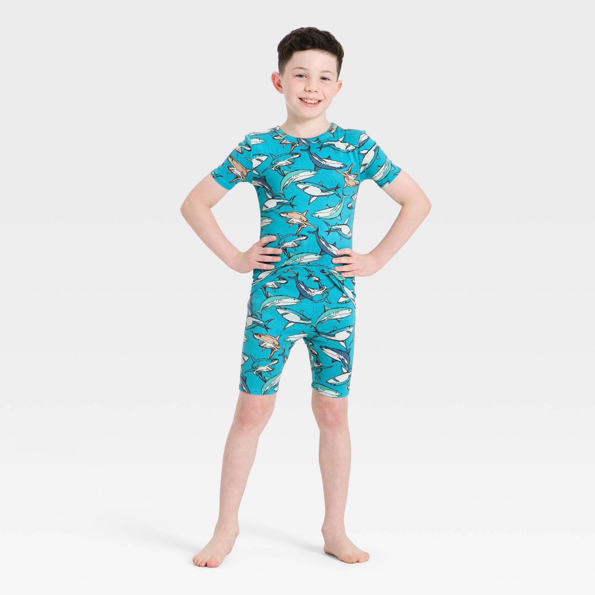 Boys' 2pc Tight-Fit Sweater Knit Pajama Set - Cat & Jack™