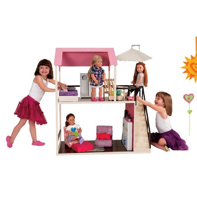 wooden doll house target