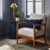 Park Valley Ladder Back Wood Arm Accent Chair - Threshold™ designed with Studio McGee - image 2 of 4