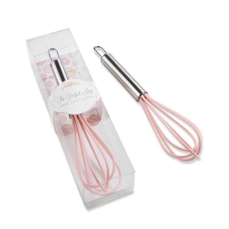 Kate Aspen "The Perfect Mix" Pink Kitchen Whisk, (Set of 4) | 13059PK, 1 of 5
