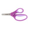 Fiskars 5" Sparkle SoftGrip Blunt Kids' Scissors Purple - 2 of 4